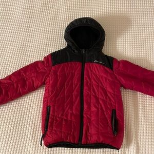 Reversible Eddie Bauer jacket, size XS (5/6)